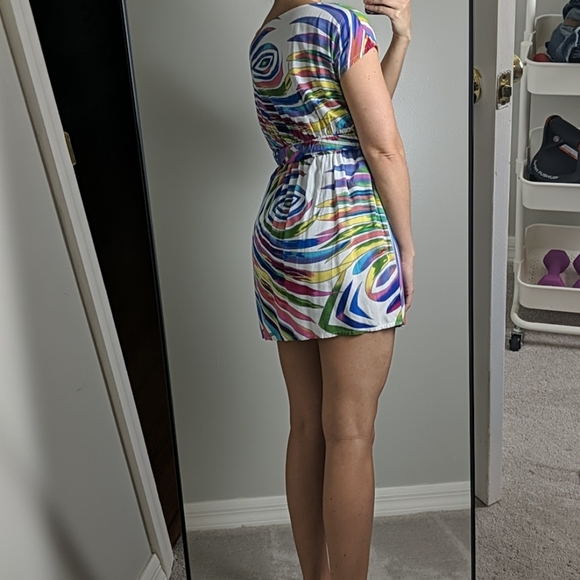 Colorful Flowy Dress - Picture 12 of 12
